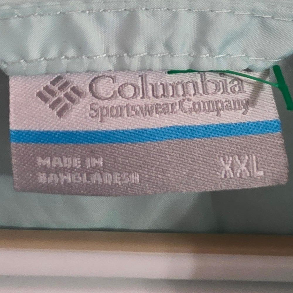 Columbia Flash Forward Windbreaker Jacket Mint White XXL XL2812 Womens Full Zip - Picture 7 of 7